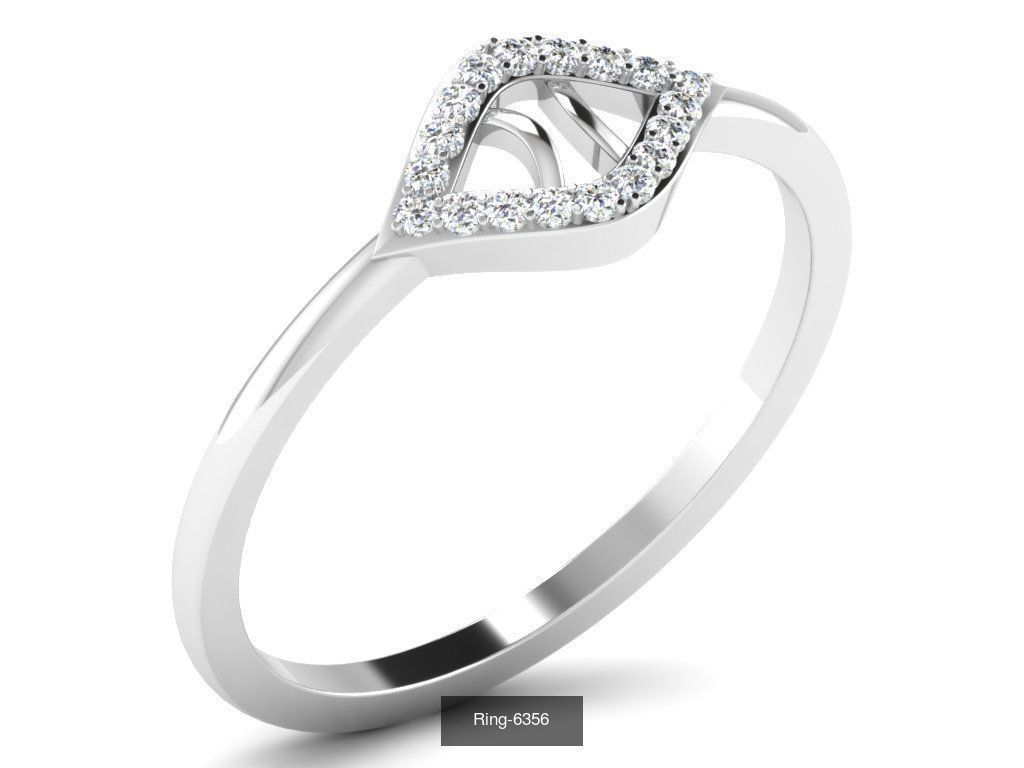 149 white gold ring collection _62