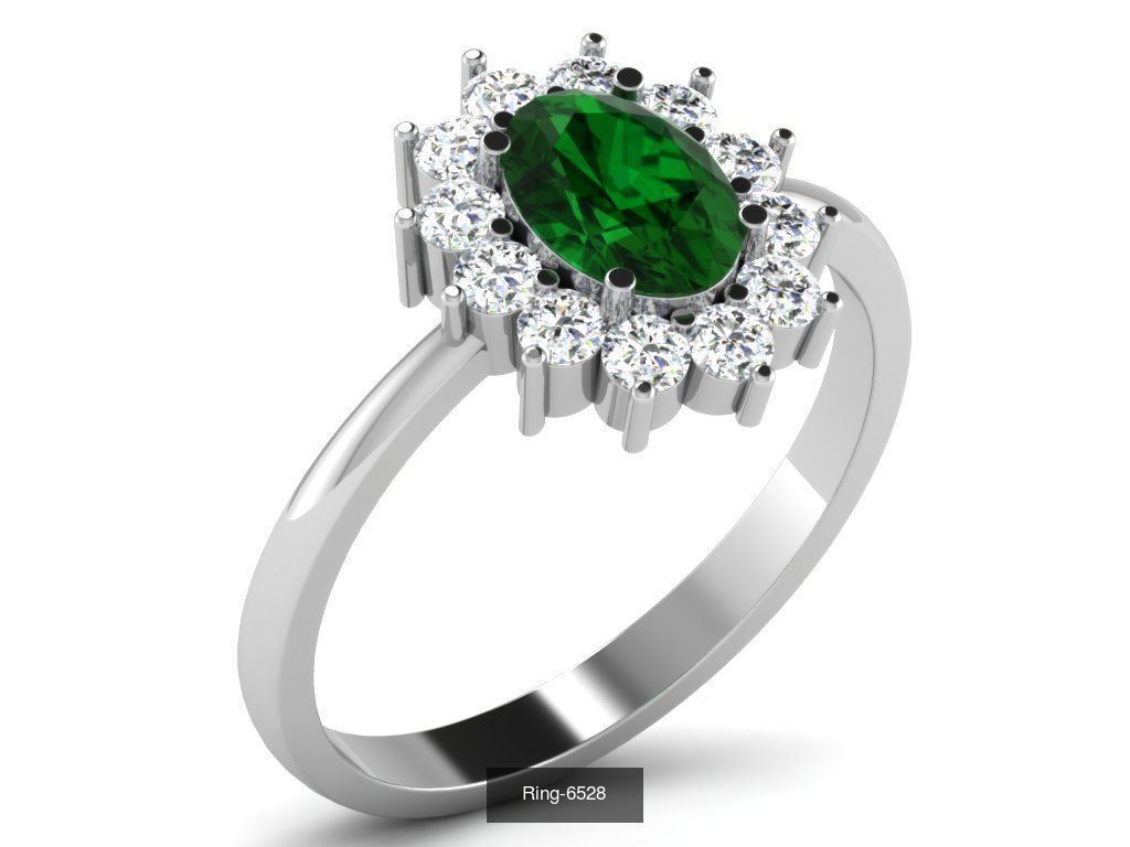 149 white gold ring collection _133