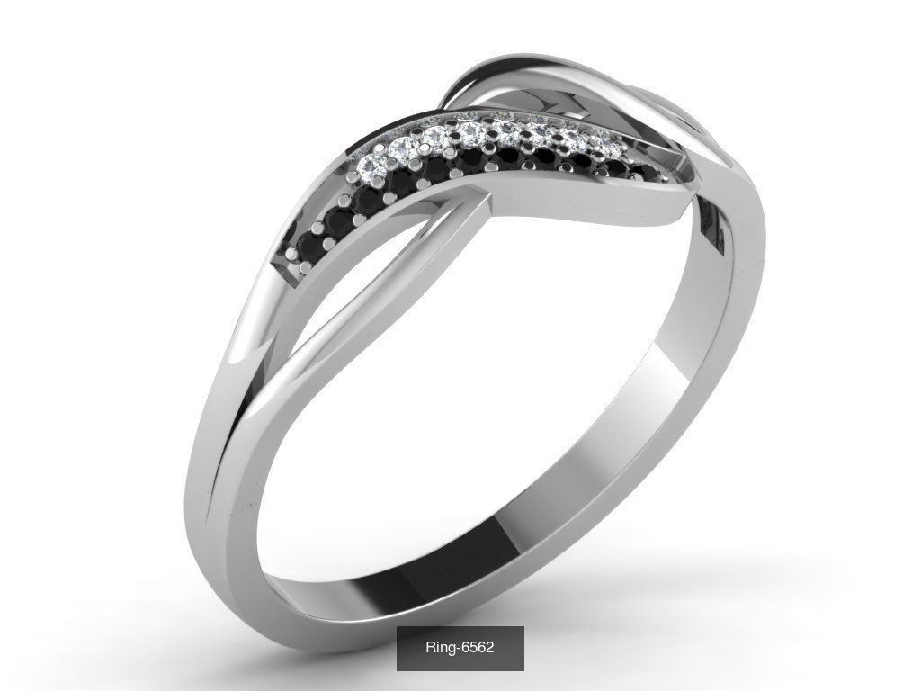 149 white gold ring collection _128