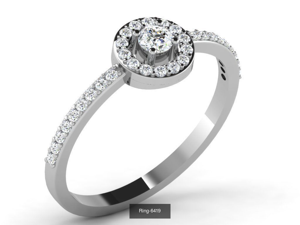 149 white gold ring collection _156