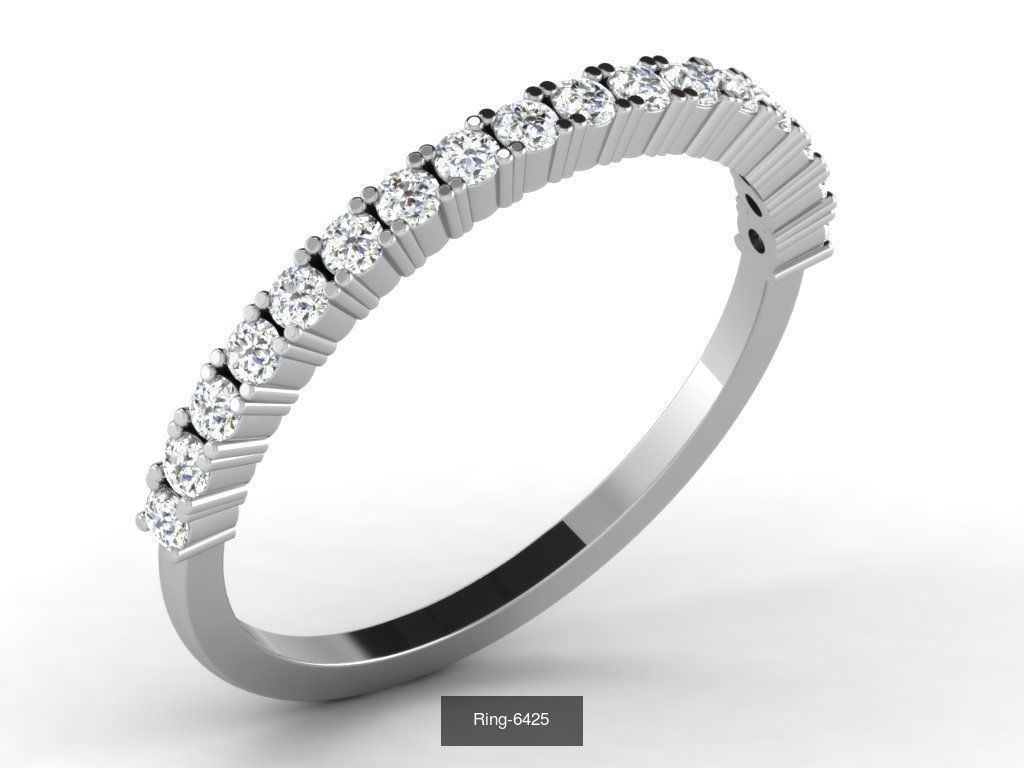 149 white gold ring collection _154