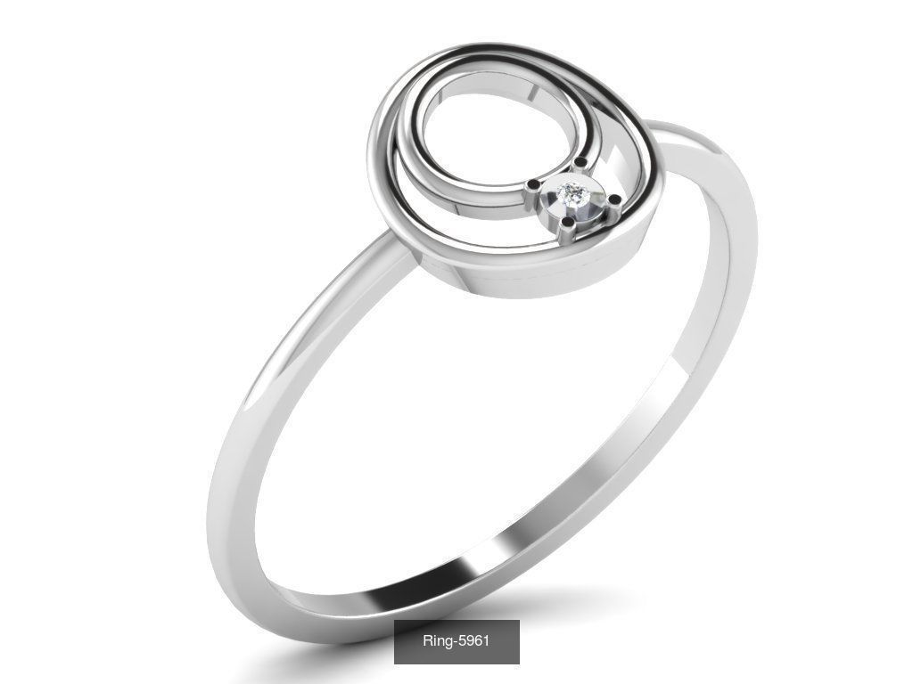 149 white gold ring collection _34