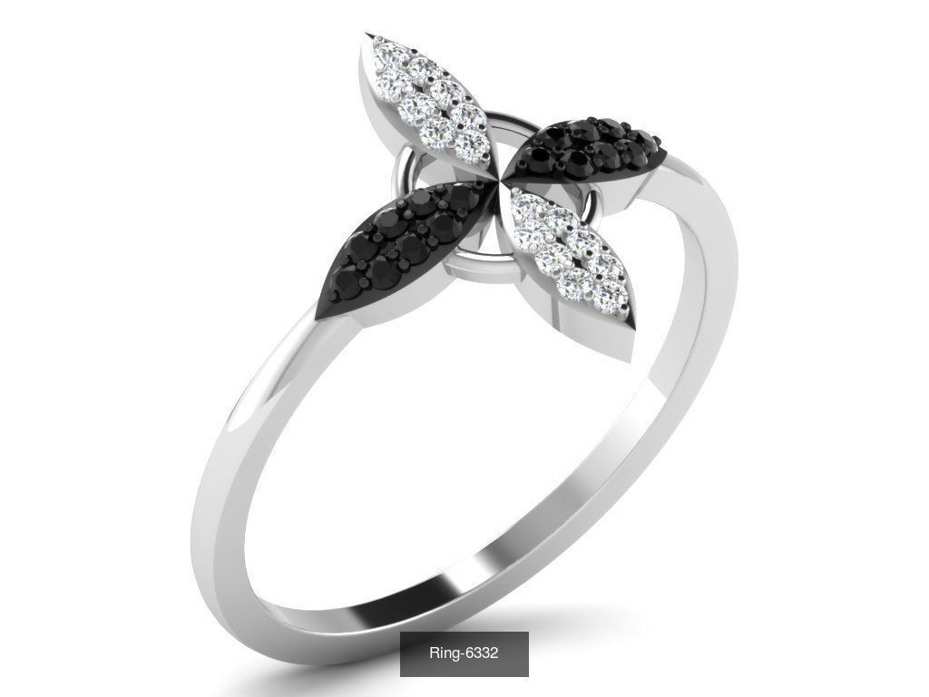 149 white gold ring collection _74