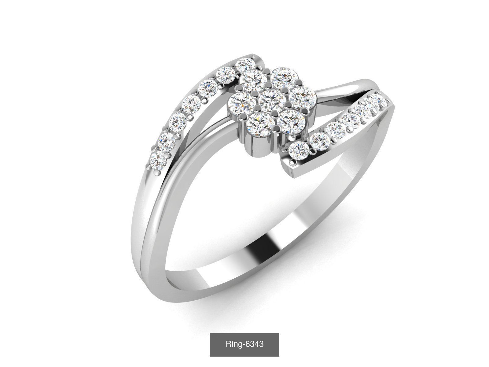 149 white gold ring collection _70