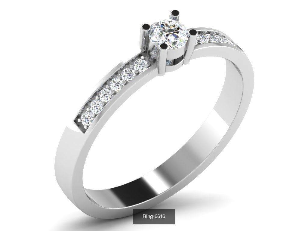 149 white gold ring collection _113