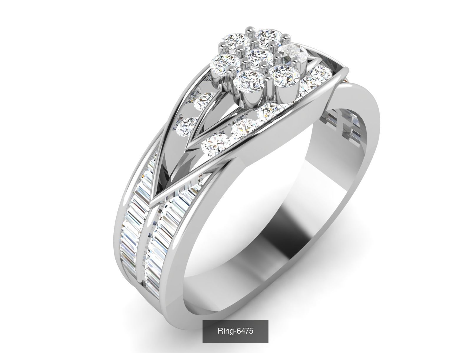 149 white gold ring collection _146