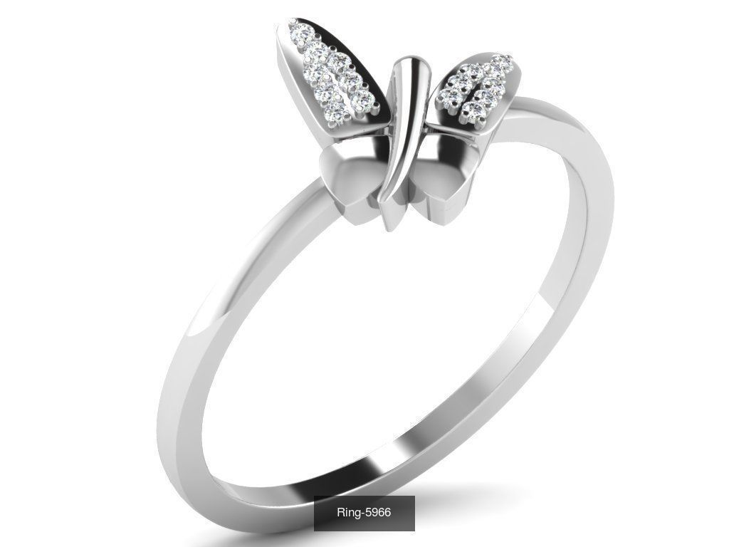 149 white gold ring collection _29