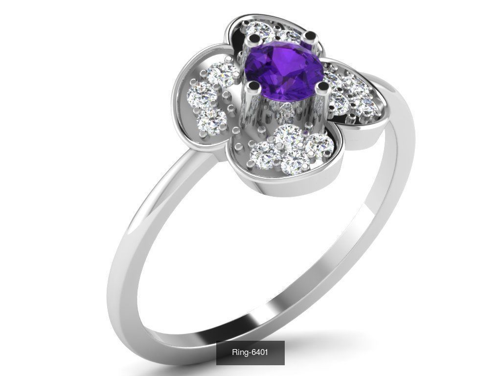 149 white gold ring collection _53