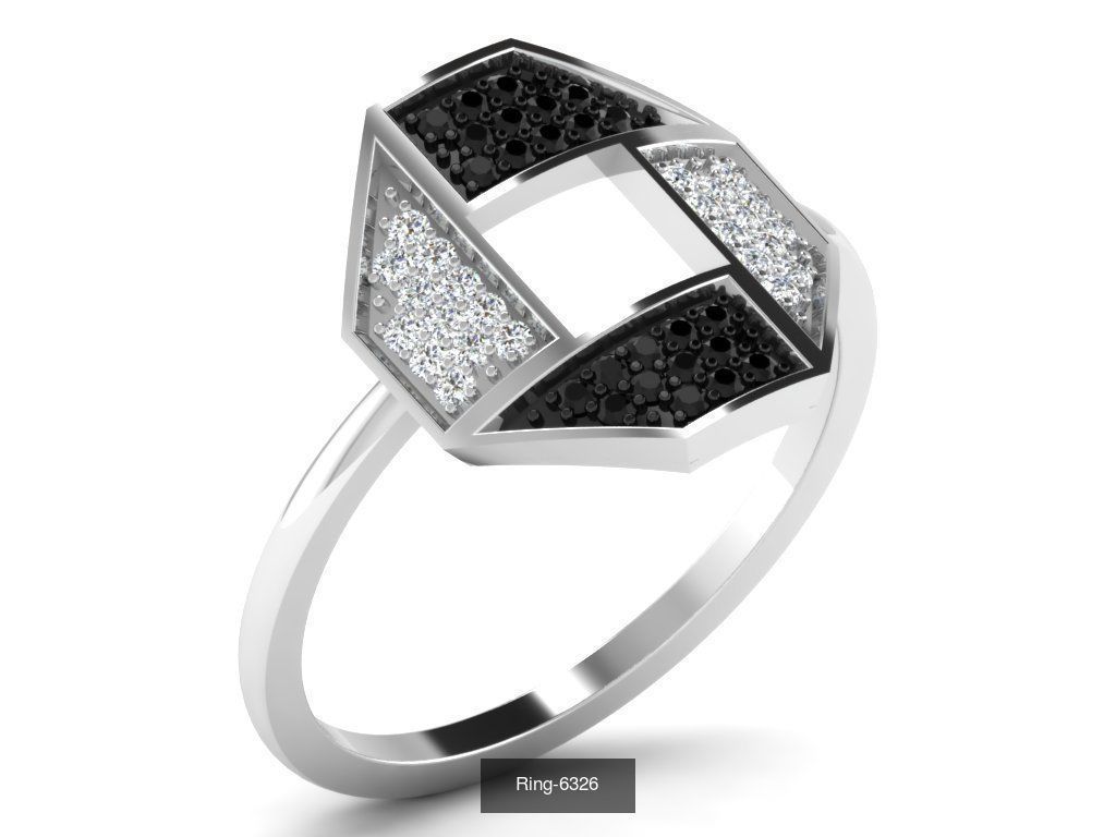 149 white gold ring collection _80