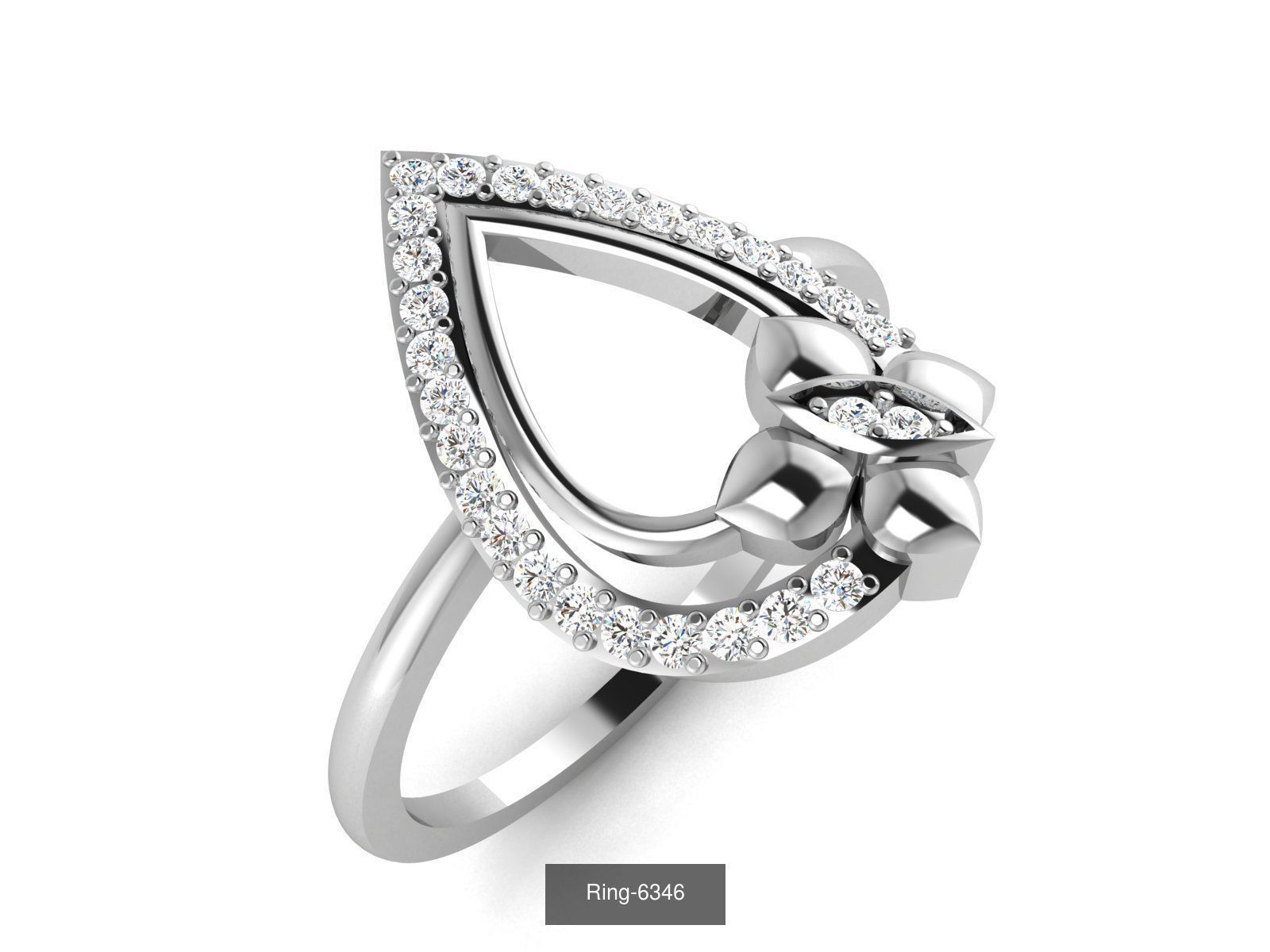 149 white gold ring collection _68