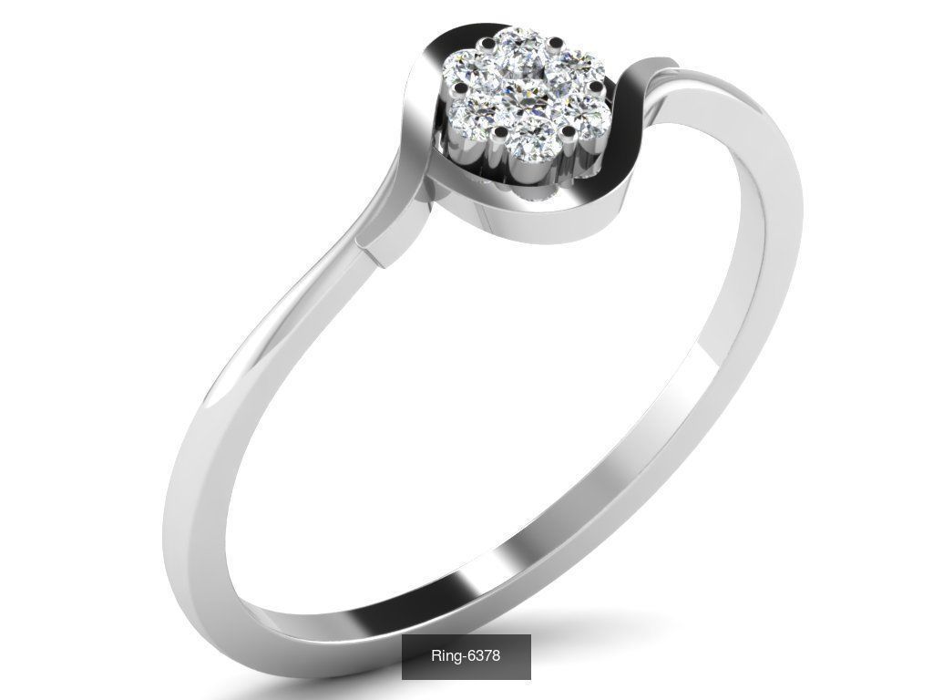 149 white gold ring collection _60