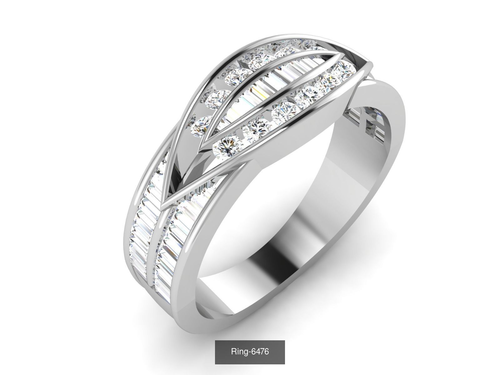 149 white gold ring collection _145