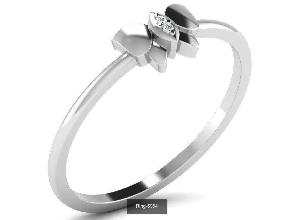 149 white gold ring collection _31