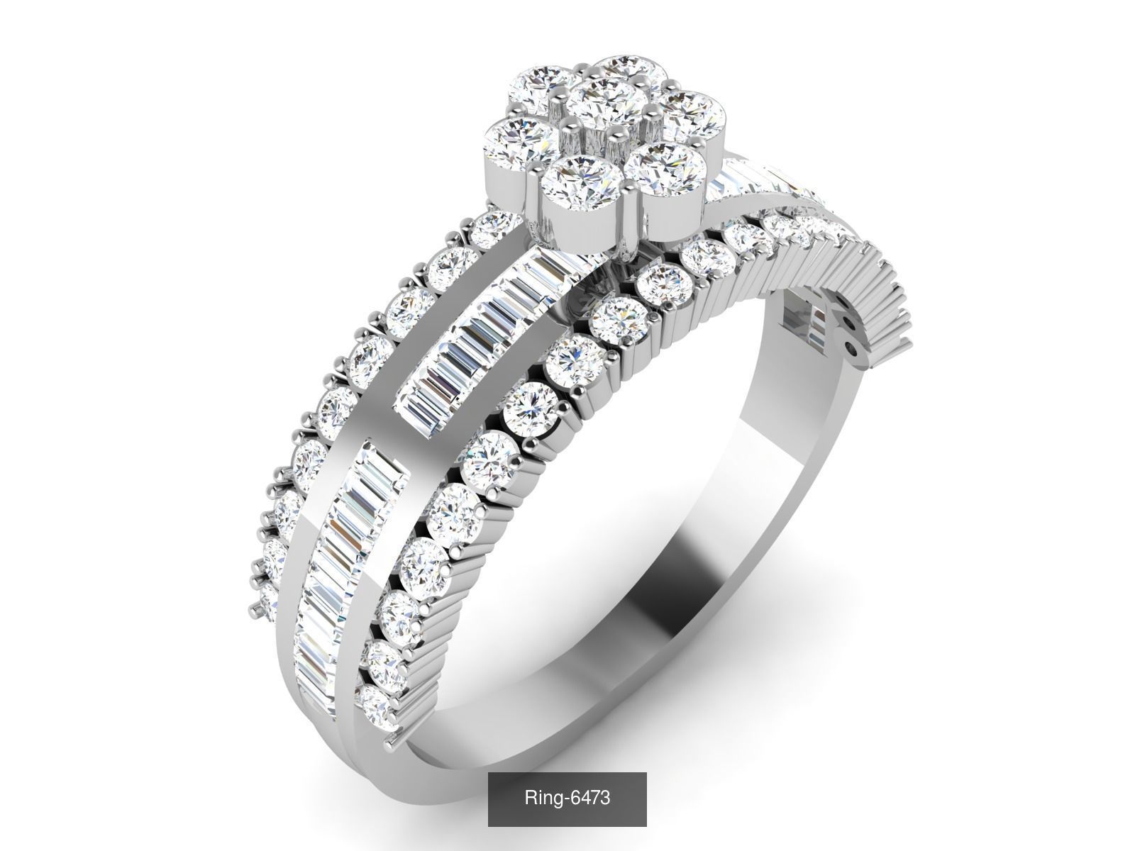 149 white gold ring collection _148