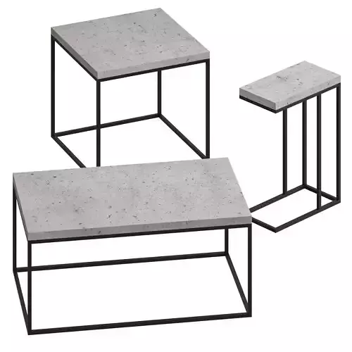 Niles Cement - coffee tables