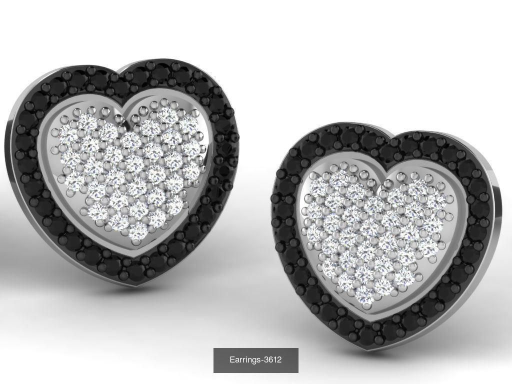 83 white gold earring collection _73