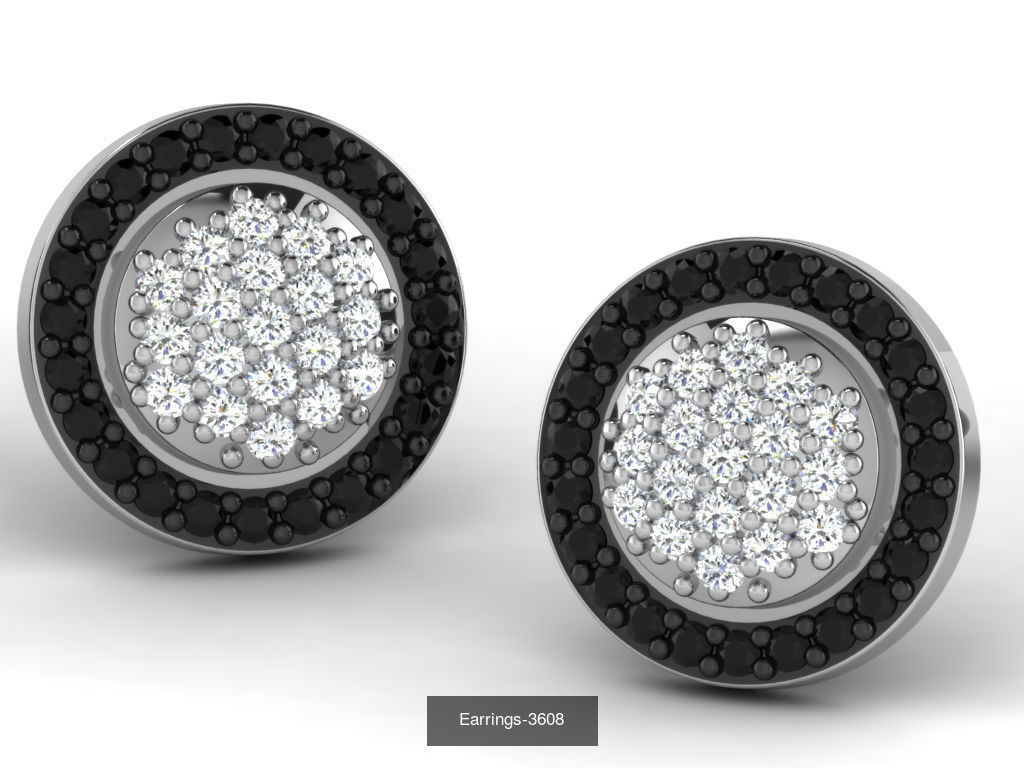 83 white gold earring collection _76