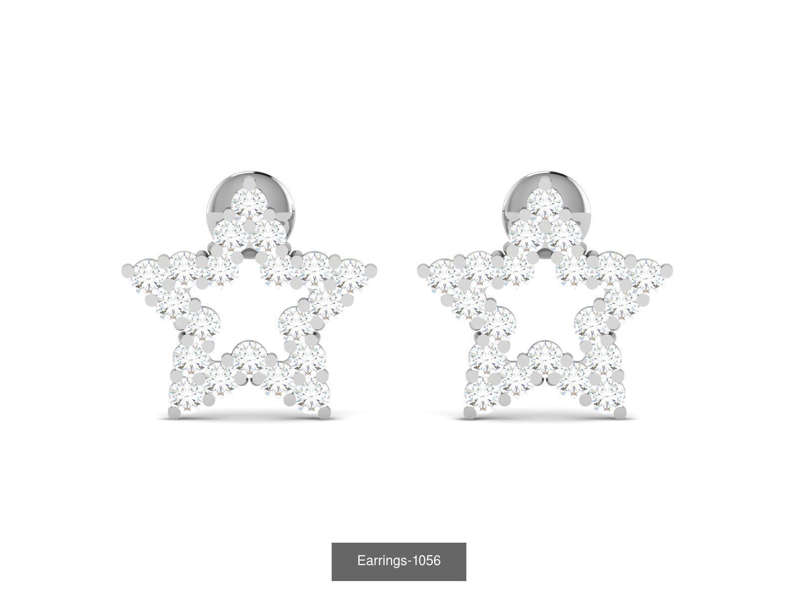 83 white gold earring collection _18