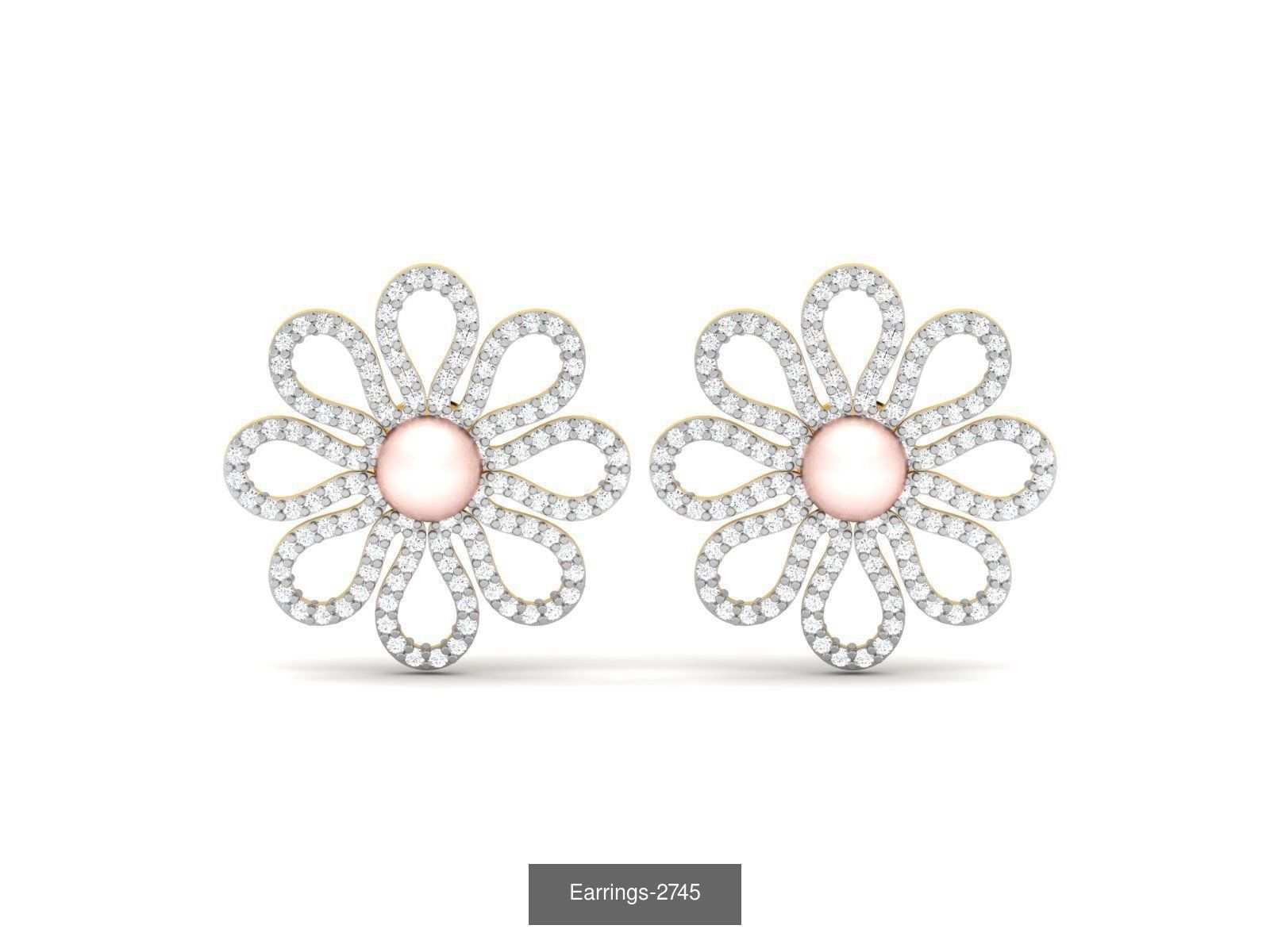 83 white gold earring collection _51