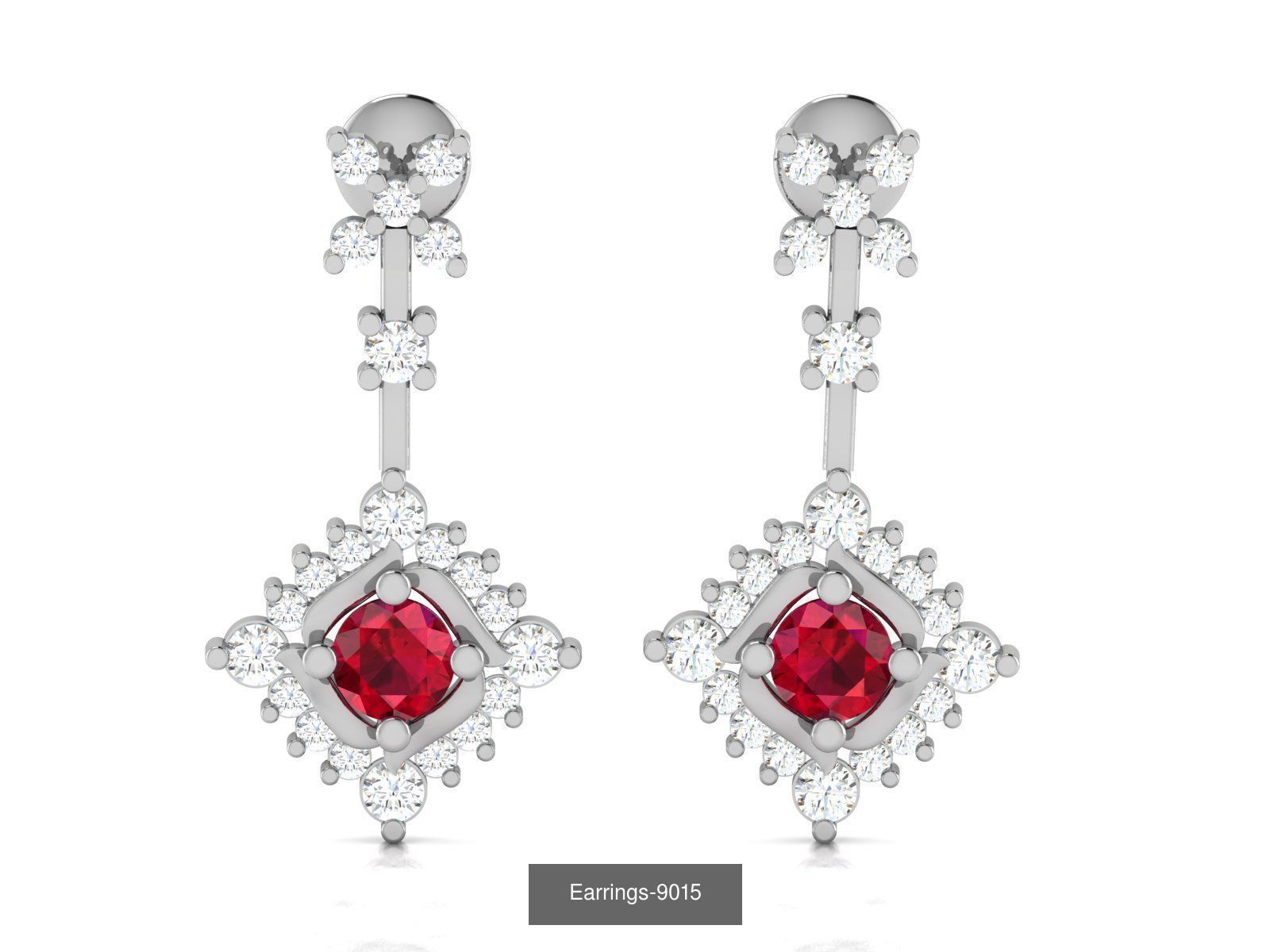 83 white gold earring collection _30