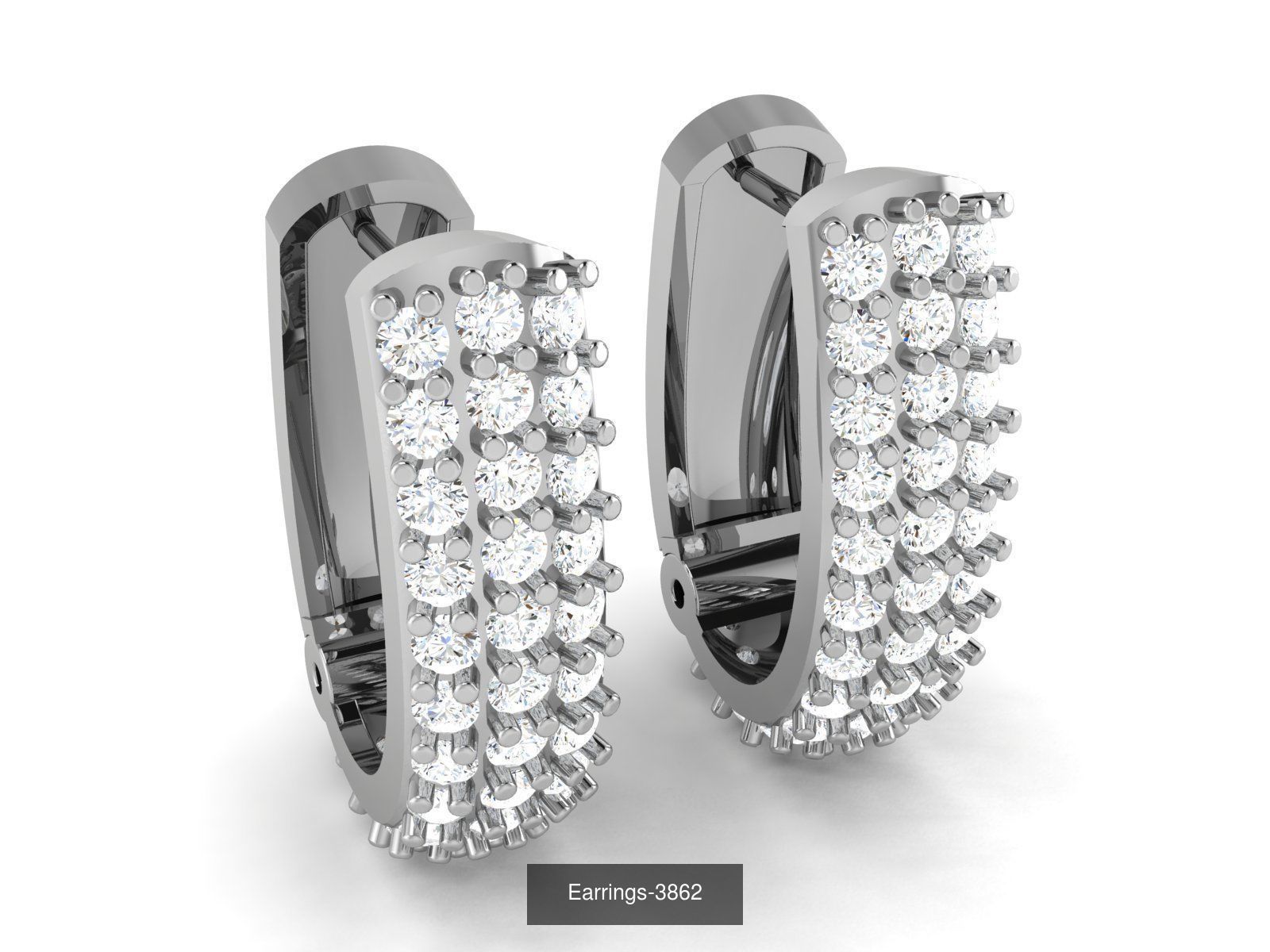 83 white gold earring collection _92