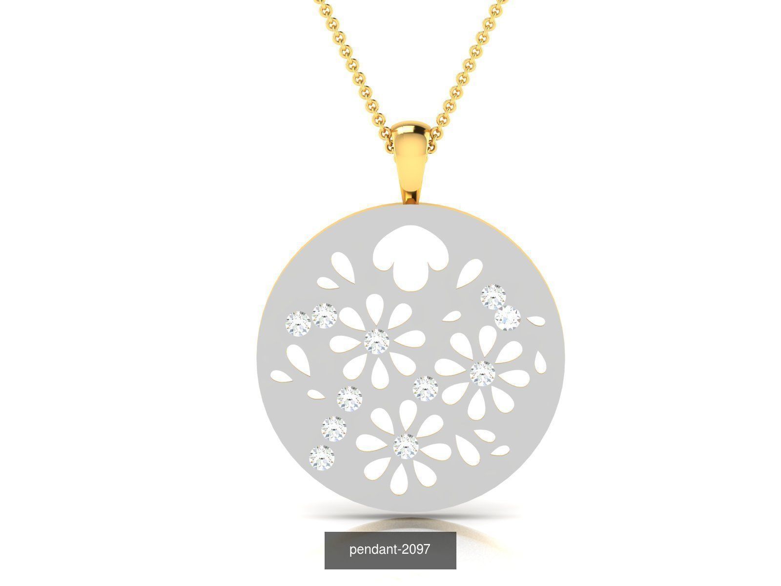 20 white gold pendant collection  _16