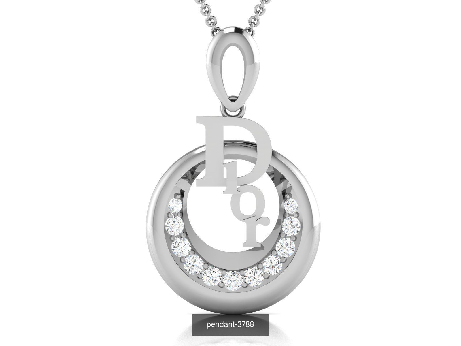 20 white gold pendant collection  _21