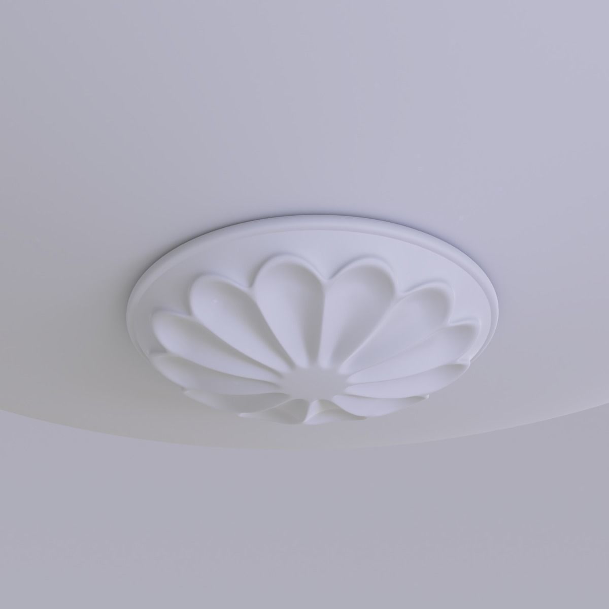 Vintage Ceiling Lamp 3D model_6