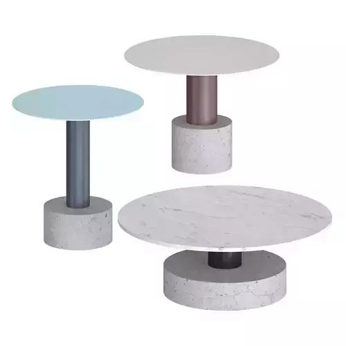 Kettal ROLL - coffee tables