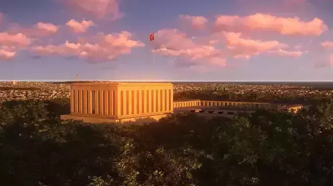 Anitkabir 3D 3D model