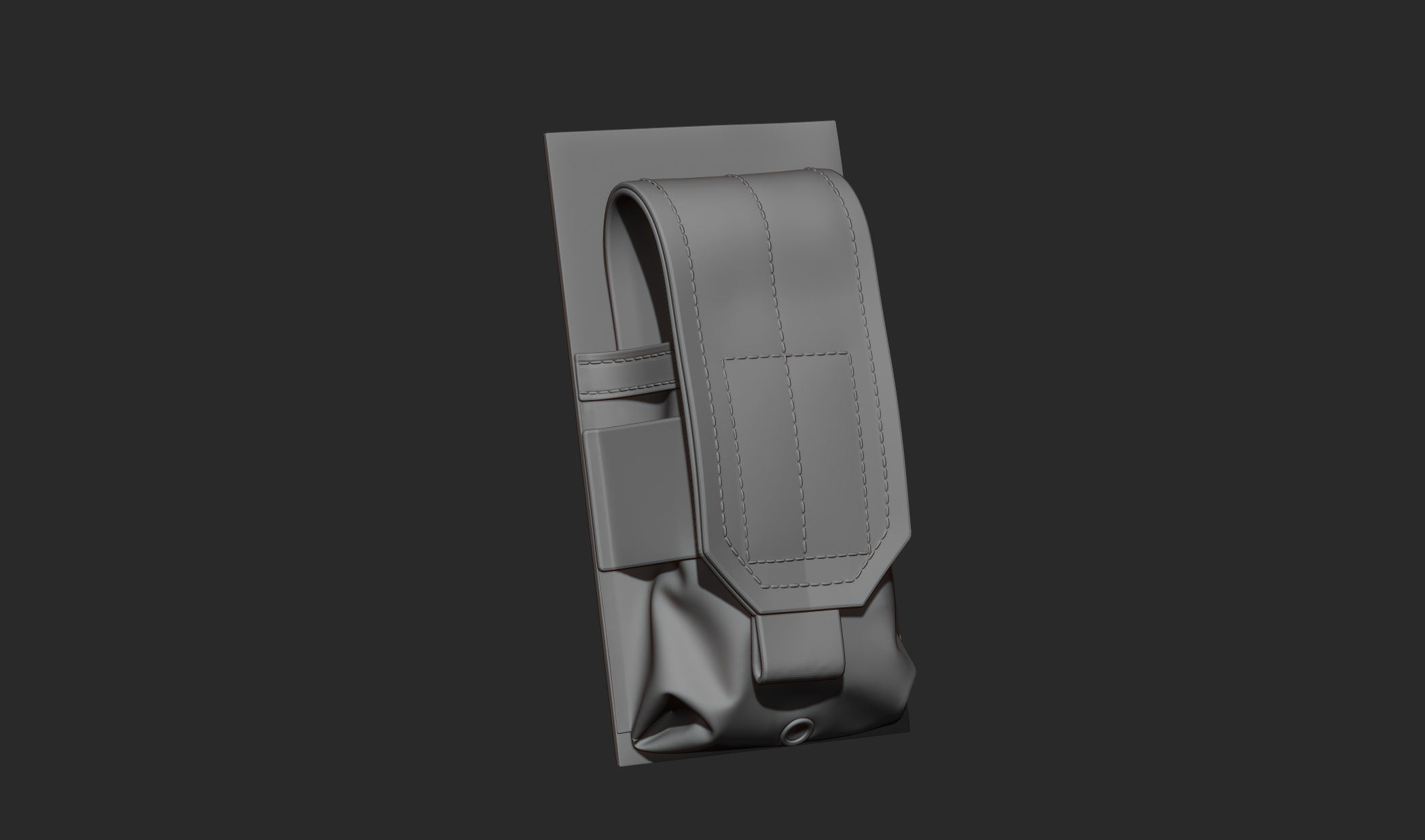 Tactical Pouches  3D model_2