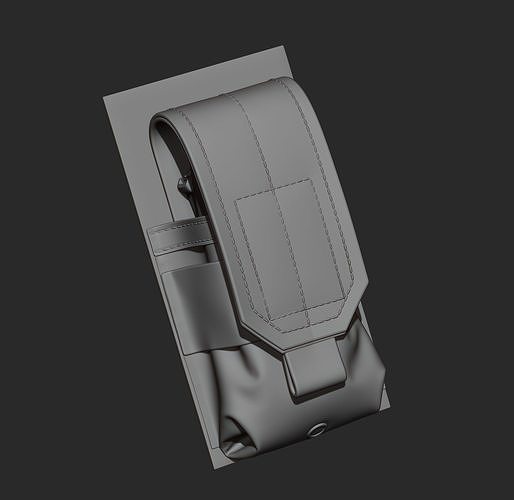 Tactical Pouches  3D model