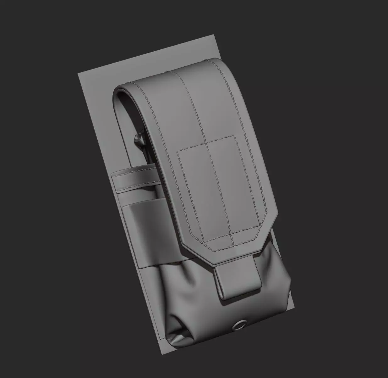 Tactical Pouches  3D model_0
