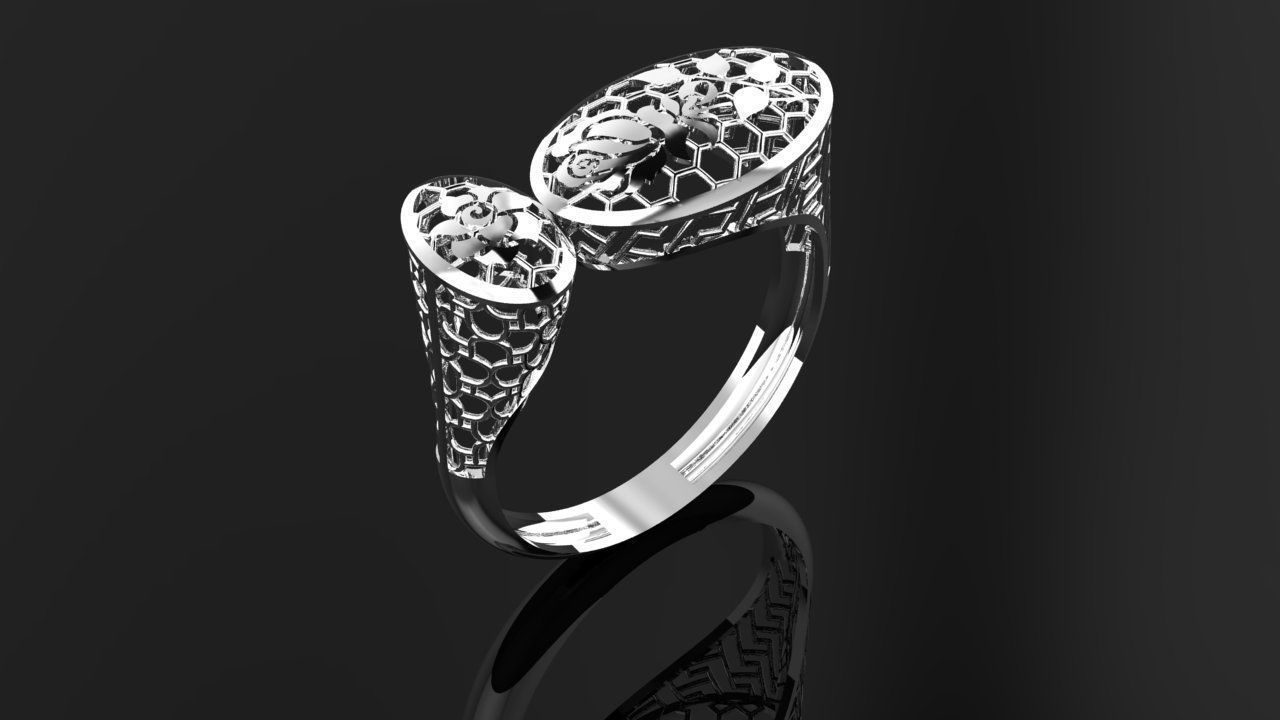 Ultra vision ring 3D print model_4