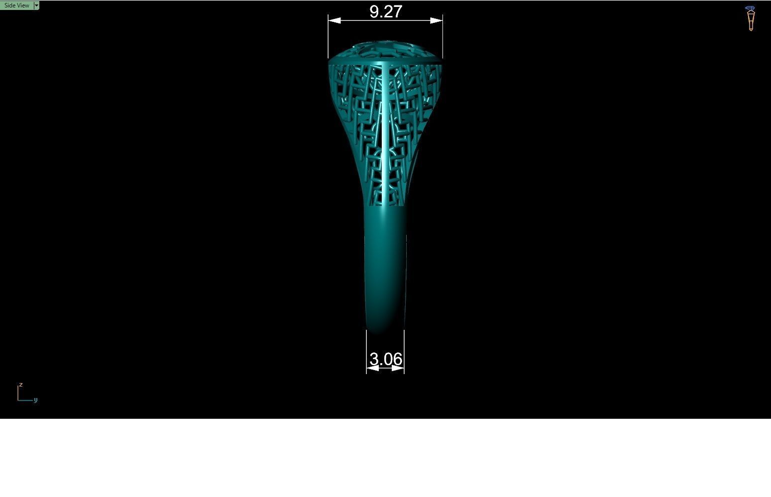 Ultra vision ring 3D print model_10