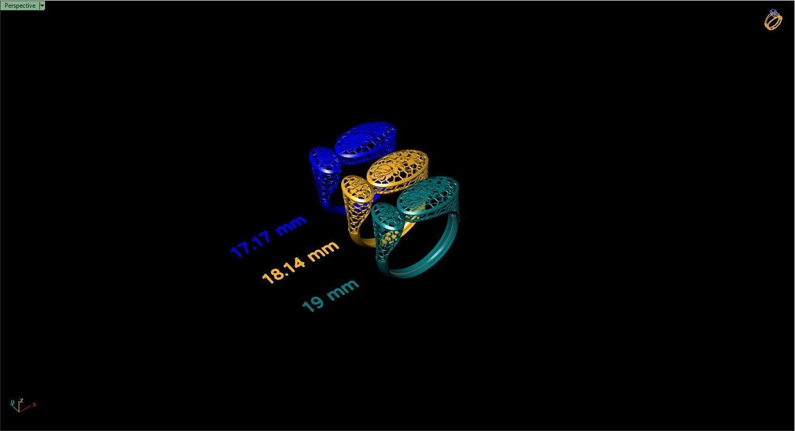 Ultra vision ring 3D print model_8