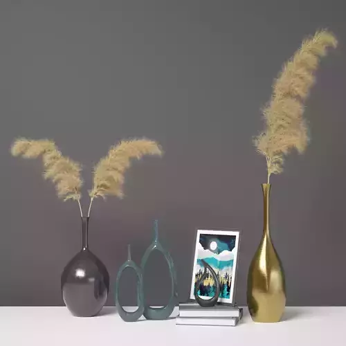 pampas Decorative set 03