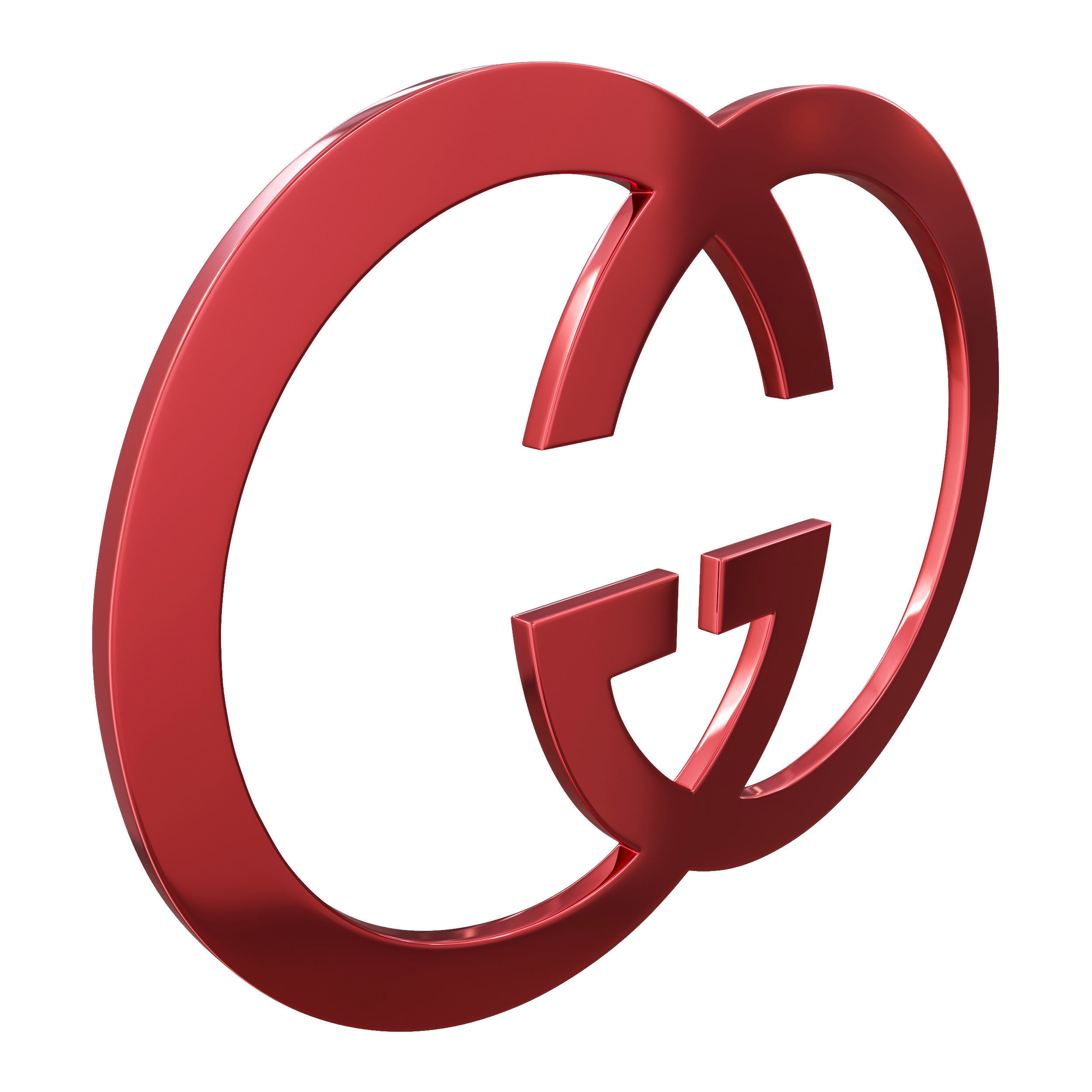 Gucci Logo 3D model_11