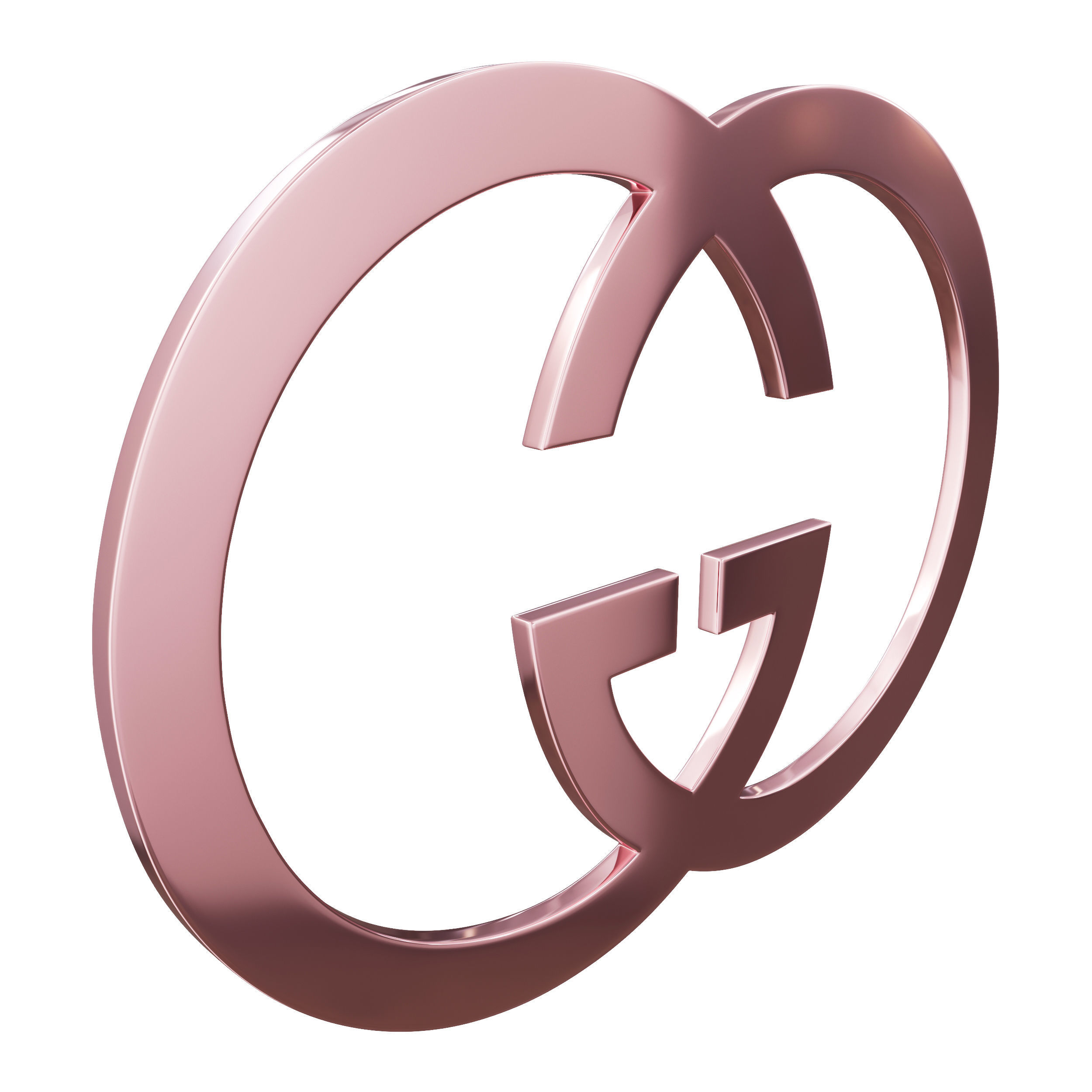 Gucci Logo 3D model_8