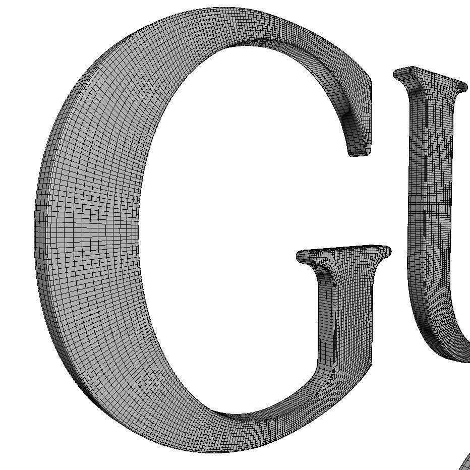 Gucci Logo 3D model_17