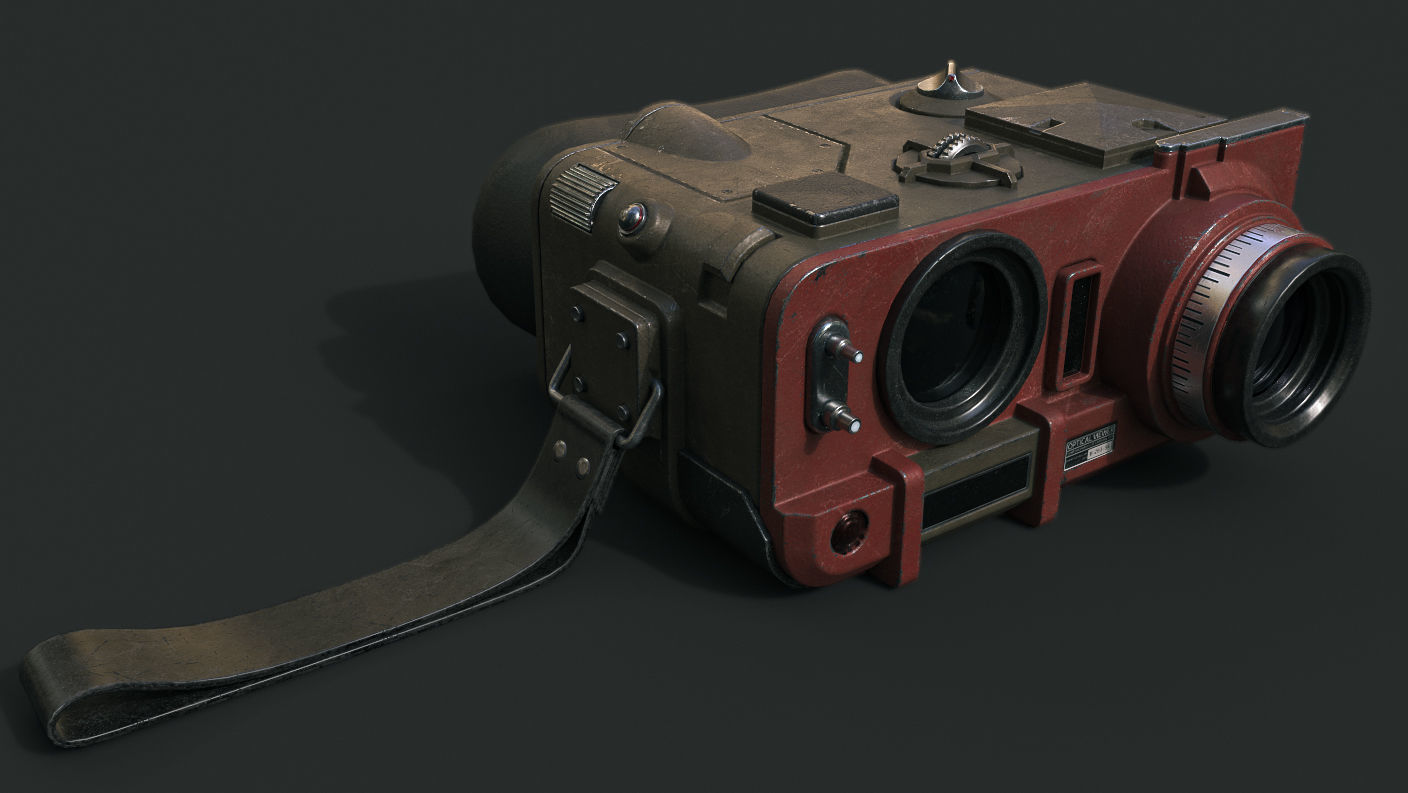Rick Deckards binocilars Low-poly 3D model_3