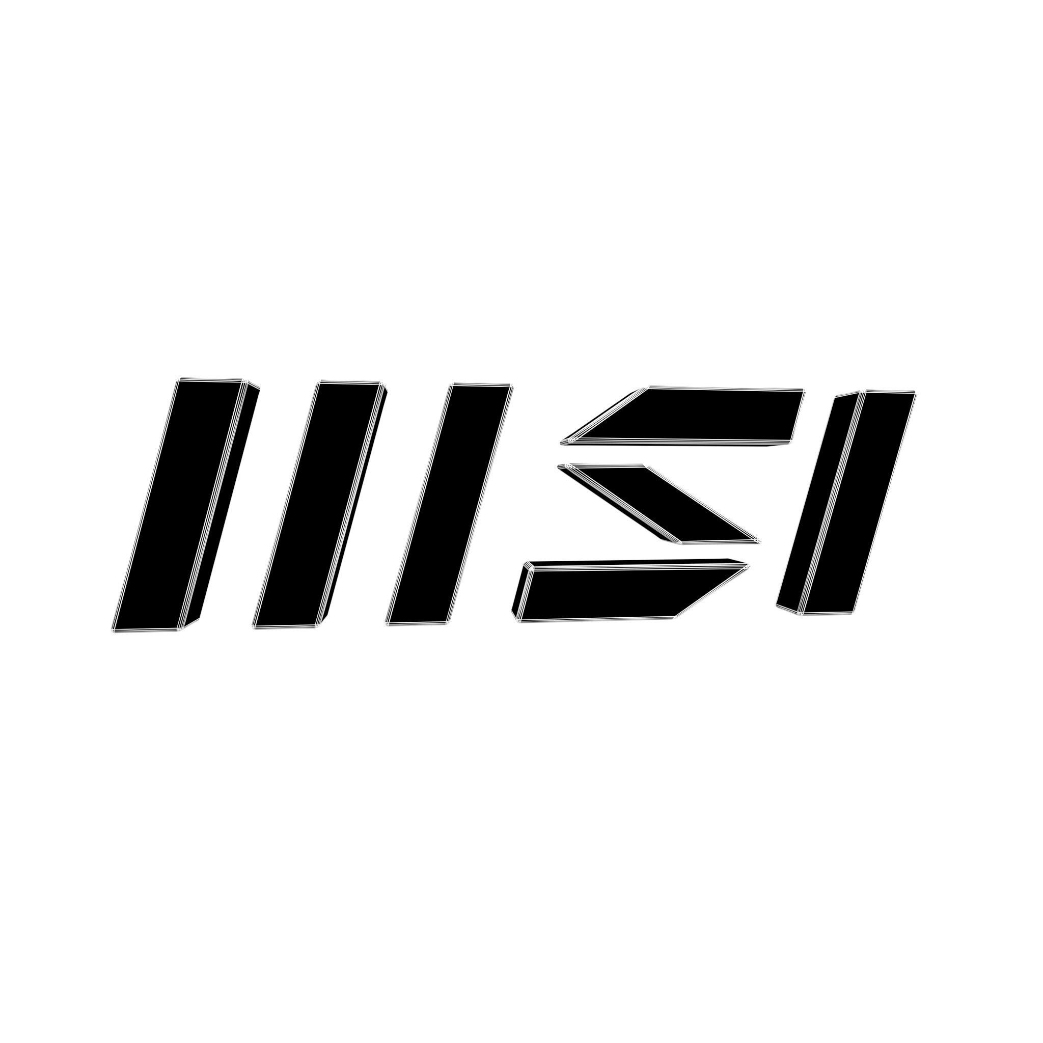 MSI Logo v2 005 Free low-poly 3D model_5
