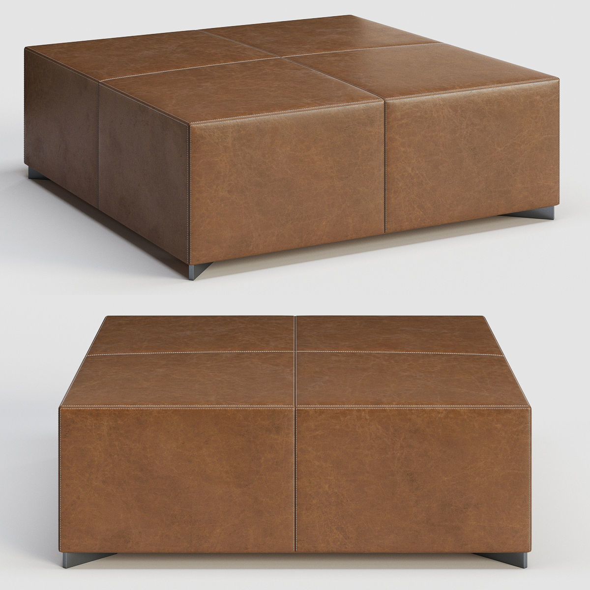Galet Coffee Table 3D model_1