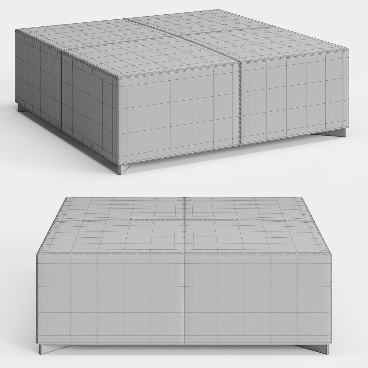 Galet Coffee Table 3D model_4