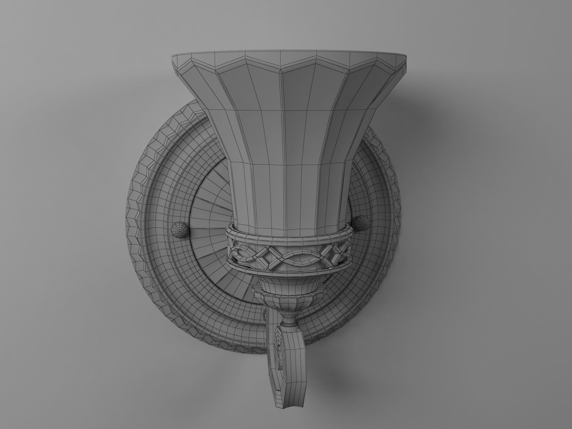 Wall lamp 01 3D model_3