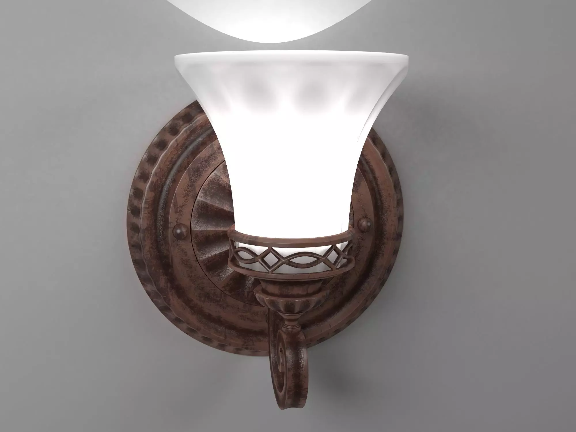 Wall lamp 01 3D model_0