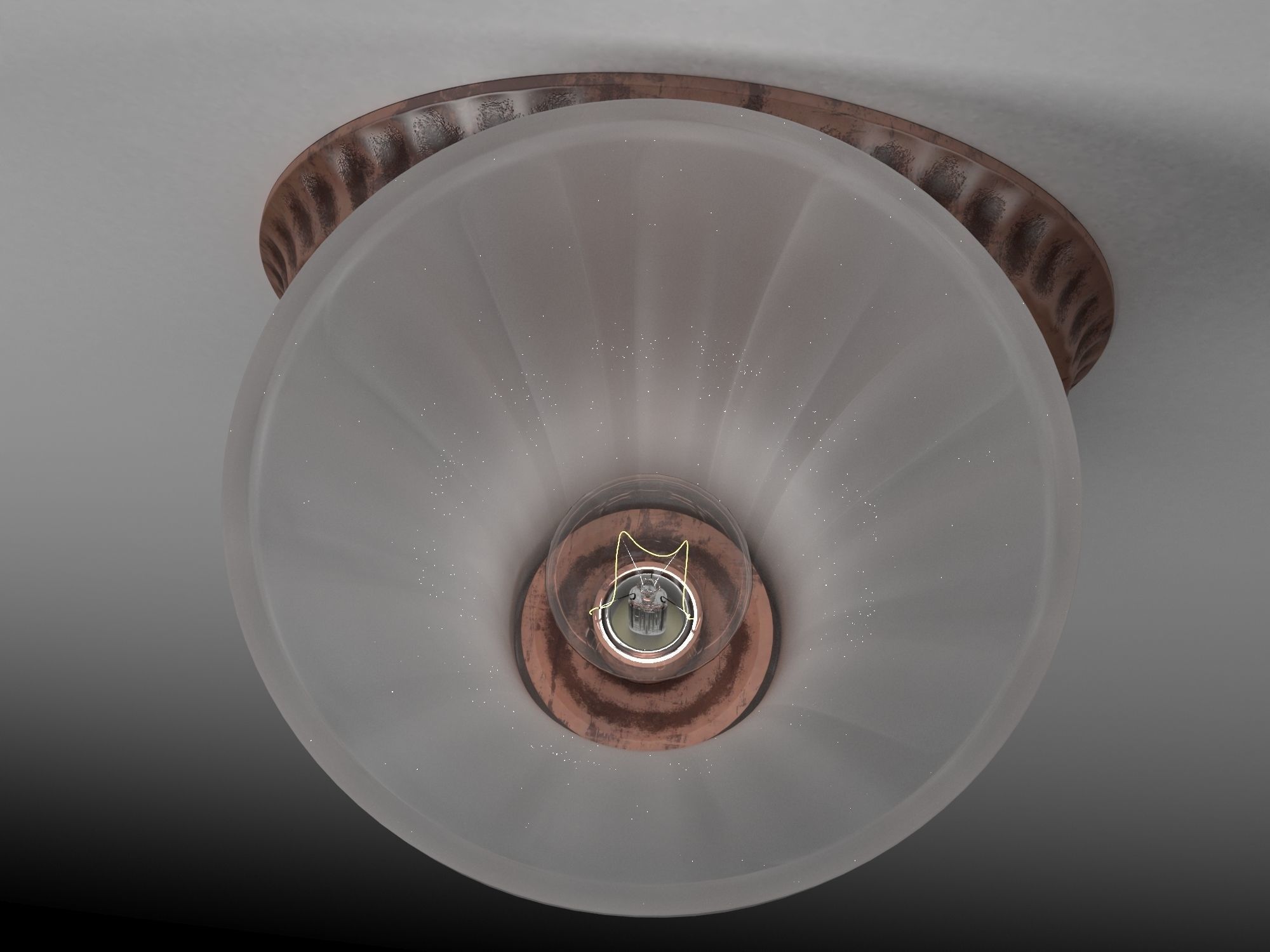 Wall lamp 01 3D model_8