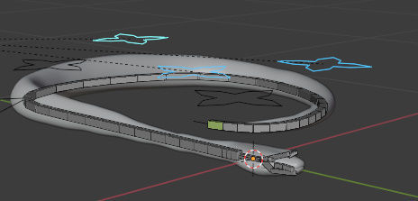 Boa Constrictor Snake Python Low-poly 3D model_30