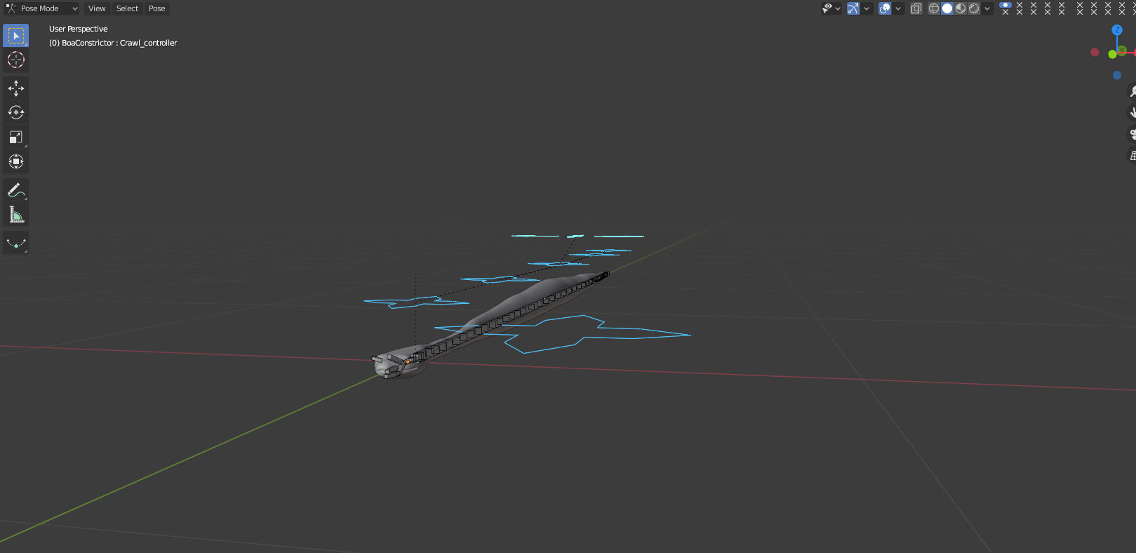 Boa Constrictor Snake Python Low-poly 3D model_23