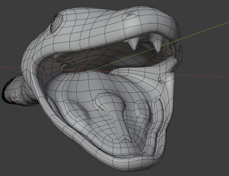 Boa Constrictor Snake Python Low-poly 3D model_34